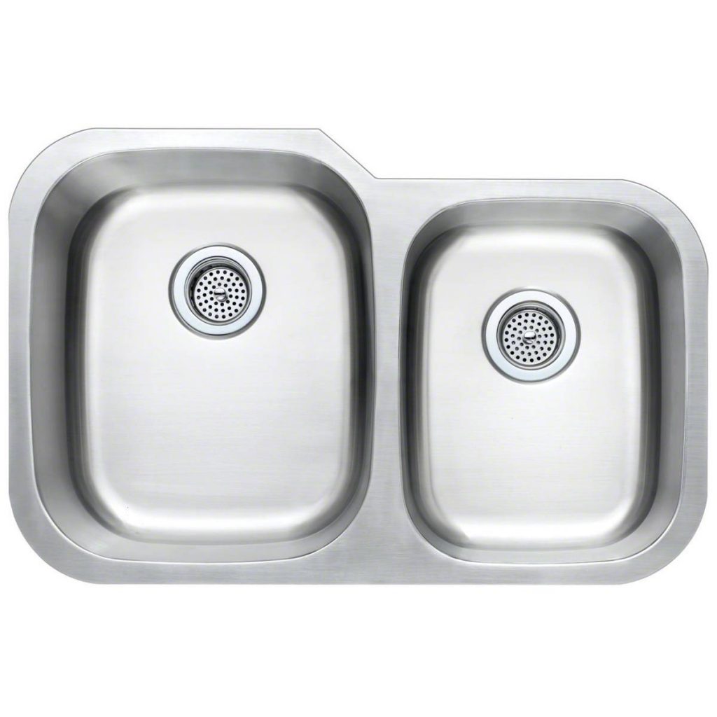 18 Ga Double 6040-3120S Undermount Sink  sinks #1
