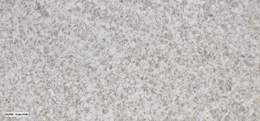 Alaska White Quartz countertops #2