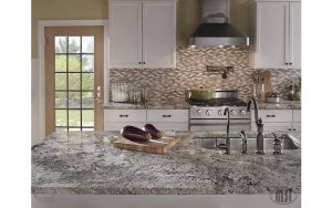 Alaska White Granite countertops #3