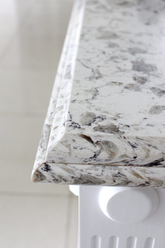 Alaska White Quartz countertops #5