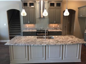 Alps White Granite countertops #3