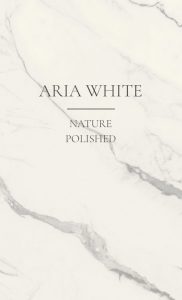 Aria White Porcelain countertops #1
