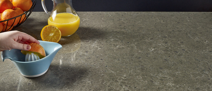 Babylon Gray Quartz countertops #3