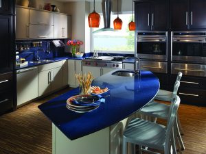 Bala Blue Quartz countertops #2