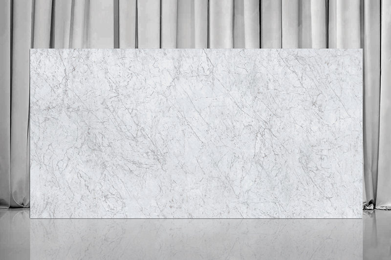 Bianco C Polished Porcelain countertops #2