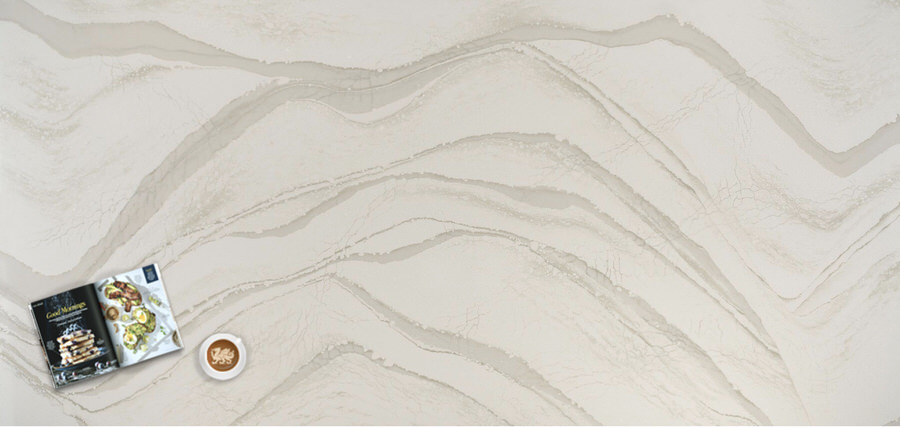 Brittanicca Warm Quartz countertops #2