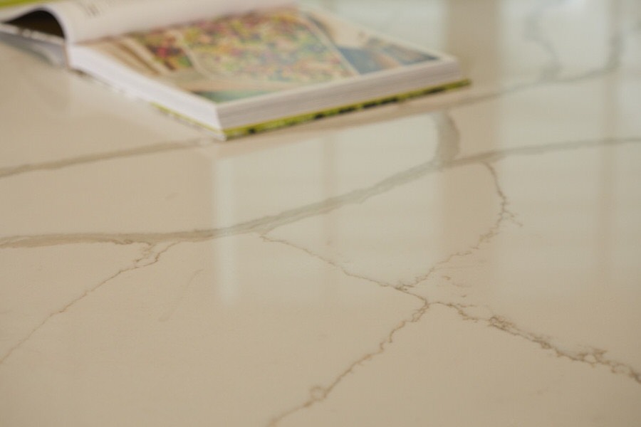 Calacatta Quartz countertops #4