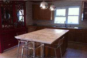 Calcutta Gold Marble Kitchen  portfolio #2