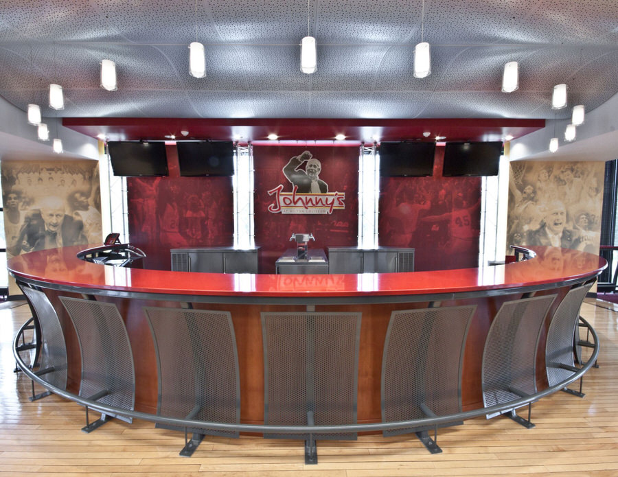 Cardigan Red Quartz countertops #2