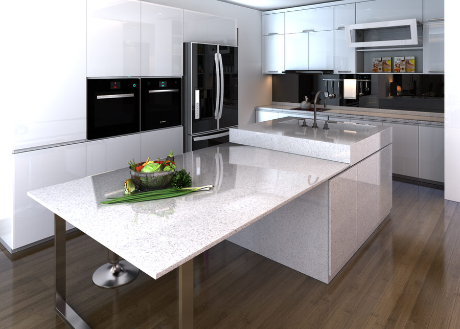 Castelo Quartz countertops #3