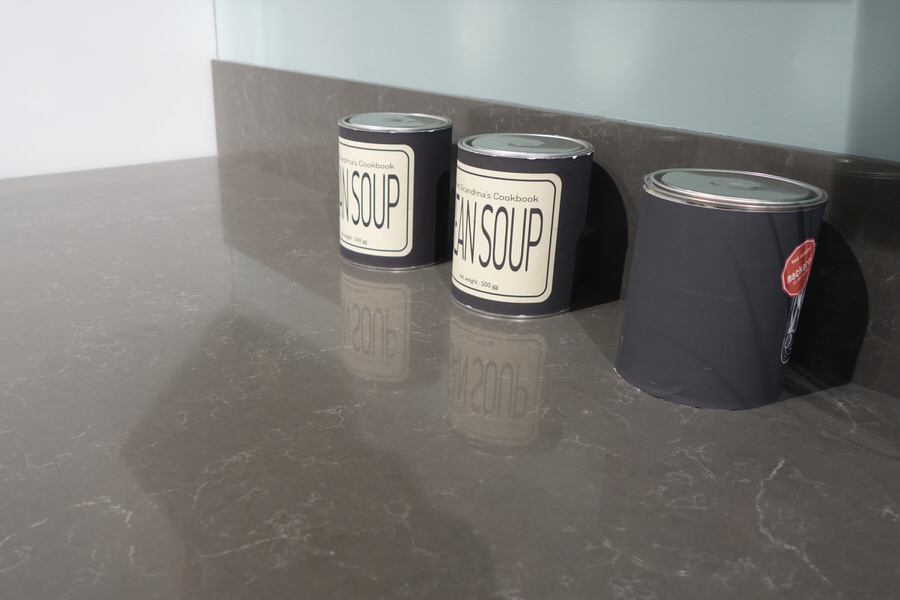 Cinza Quartz countertops #4