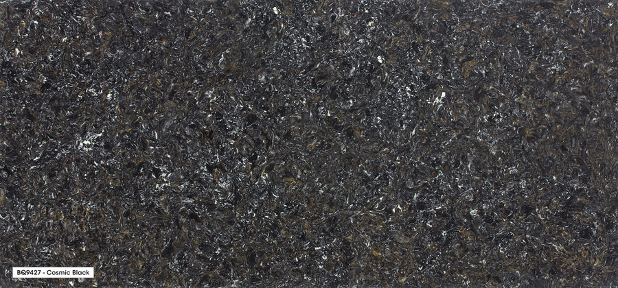 Cosmic Black Quartz countertops #2