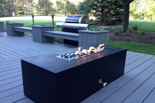 Deck Fireplace  portfolio #8