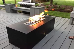 Deck Fireplace  portfolio #1