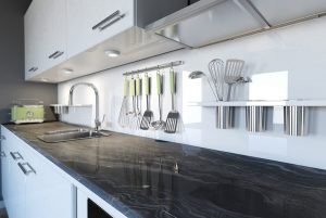 Fantasy Black Marble countertops #2