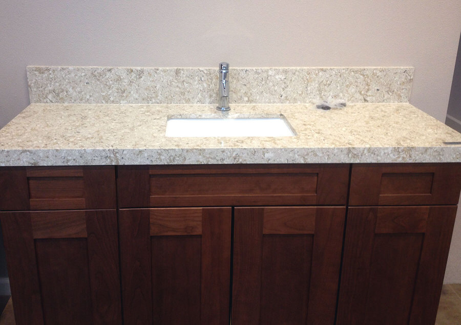 Florence Gold Quartz countertops #4