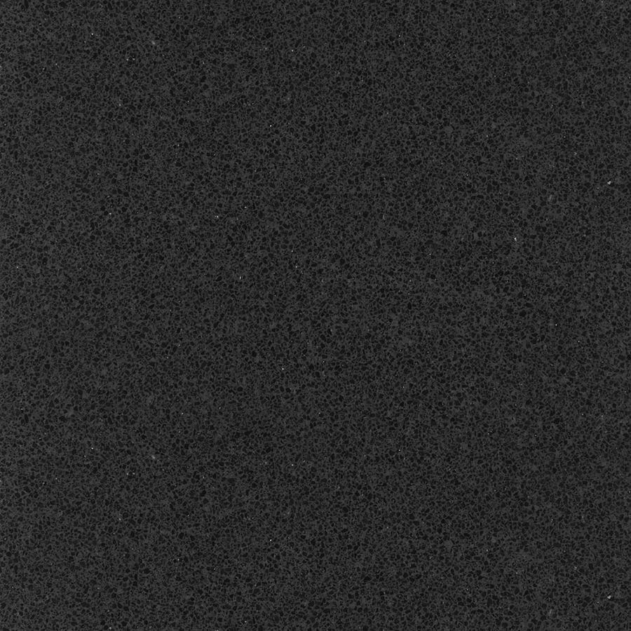 Jet Black Quartz countertops #1