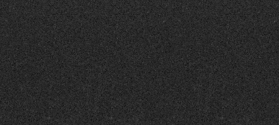 Jet Black Quartz countertops #2