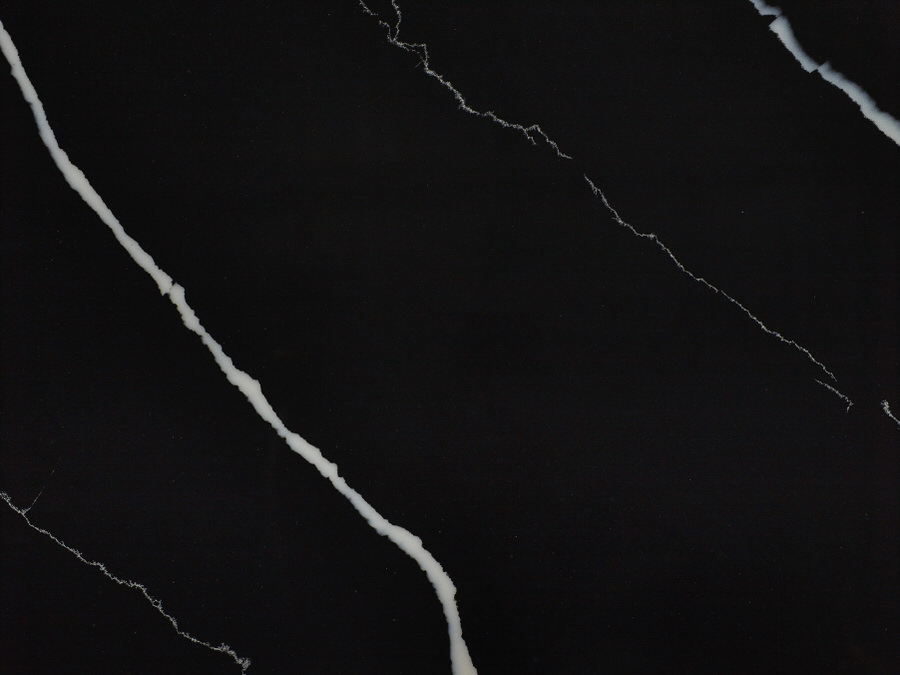 Marquina Midnight Quartz countertops #1