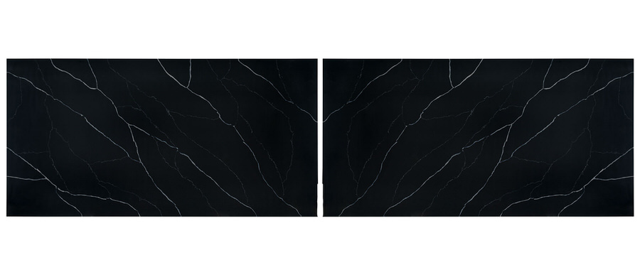 Marquina Midnight Quartz countertops #5