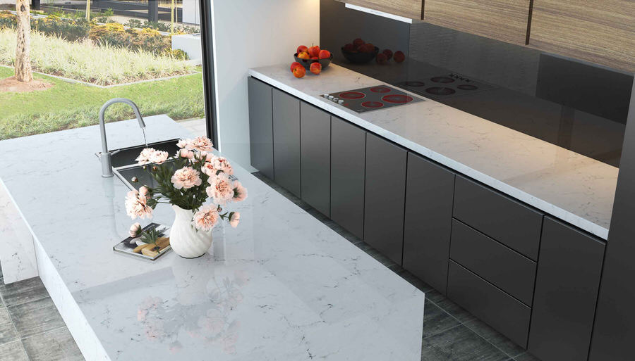 Misterio Quartz countertops #6