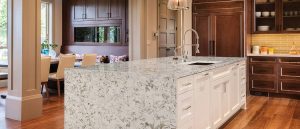 Montclair White Quartz countertops #4