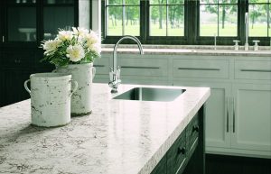 Moorland Fog Quartz countertops #3