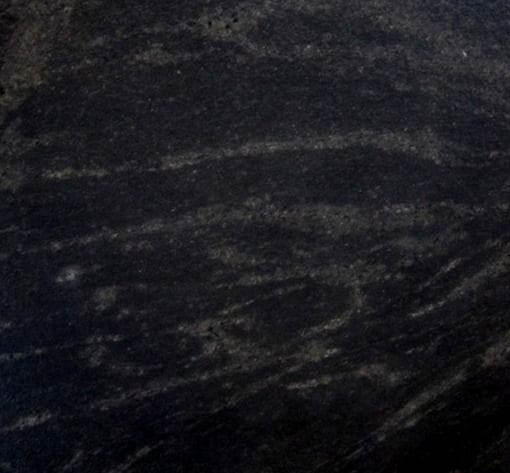 Negresco Black Leathered Granite countertops #1