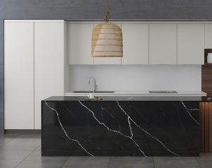 Nero Marquina Quartz countertops #2