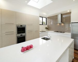 Onyx White Quartz countertops #3