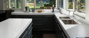 Pelican White Quartz countertops #3