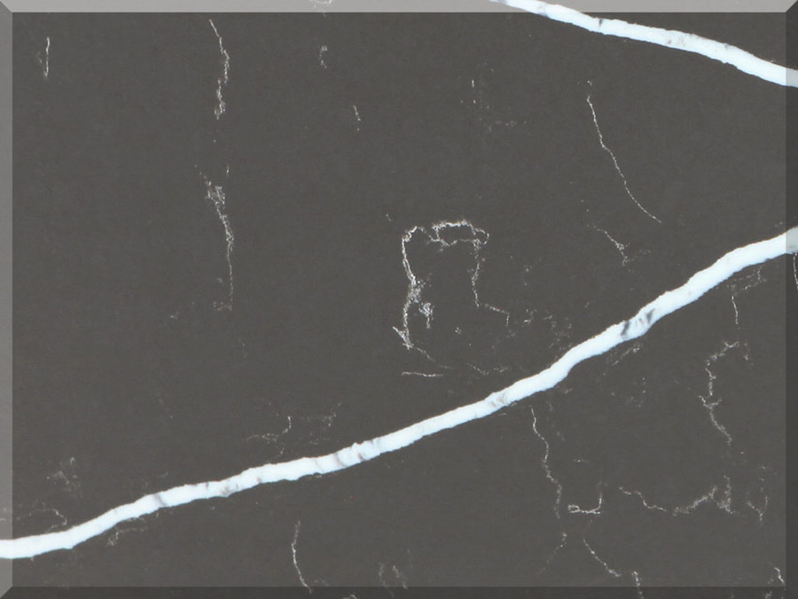 Pietra Grey Quartz countertops #1