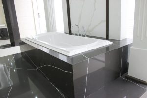 Pietra Grey Quartz countertops #3