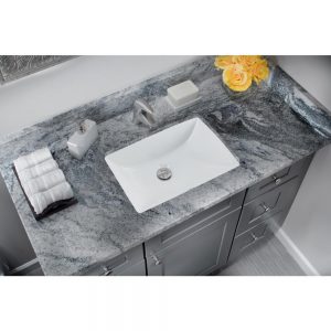 Porcelain Rectangle Bathroom Undermount Sink 1714  sinks #3