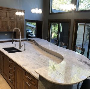 Princess White Quartzite countertops #3