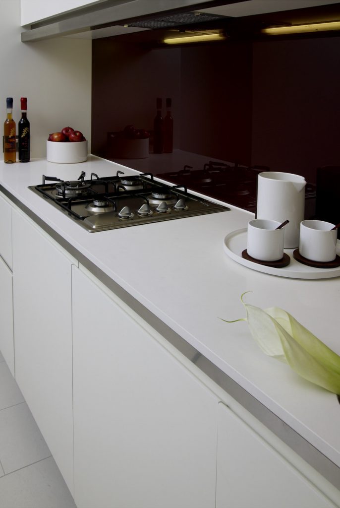 Pure White Quartz countertops #4