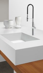 Pure White Quartz countertops #4