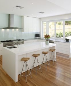 Pure White Quartz countertops #5