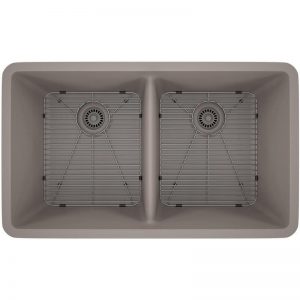 Quartz Composite Double Bowl 5050 Undermount Sink  sinks #3