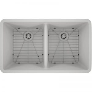 Quartz Composite Double Bowl 5050 Undermount Sink  sinks #6