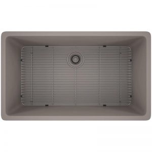 Quartz Composite Single Bowl 3218 Undermount Sink  sinks #3