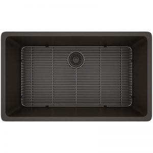 Quartz Composite Single Bowl 3218 Undermount Sink  sinks #5