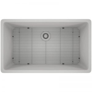 Quartz Composite Single Bowl 3218 Undermount Sink  sinks #6