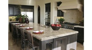 Snowfall Granite countertops #3