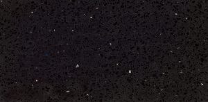 Sparkling Black Quartz countertops #1