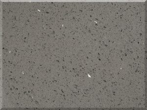 Sparkling Grey Quartz countertops #1