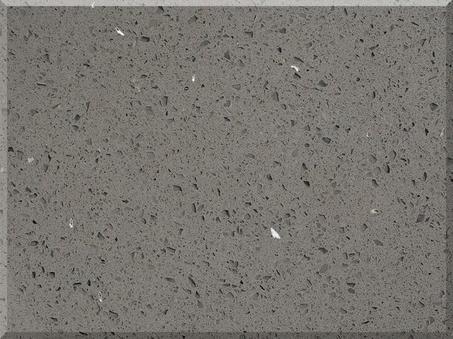 Sparkling Grey Quartz countertops #1