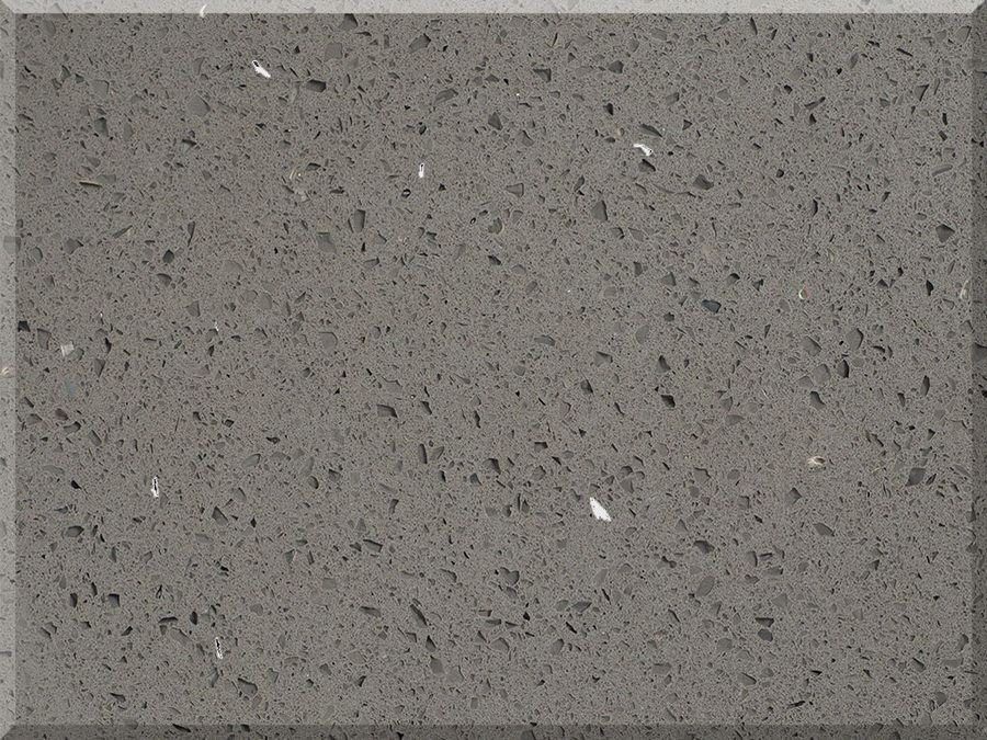 Sparkling Grey Quartz countertops #1