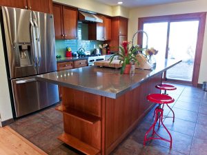 Sparkling Grey Quartz countertops #3