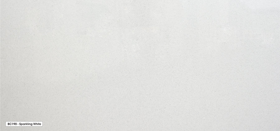 Sparkling White Quartz countertops #2